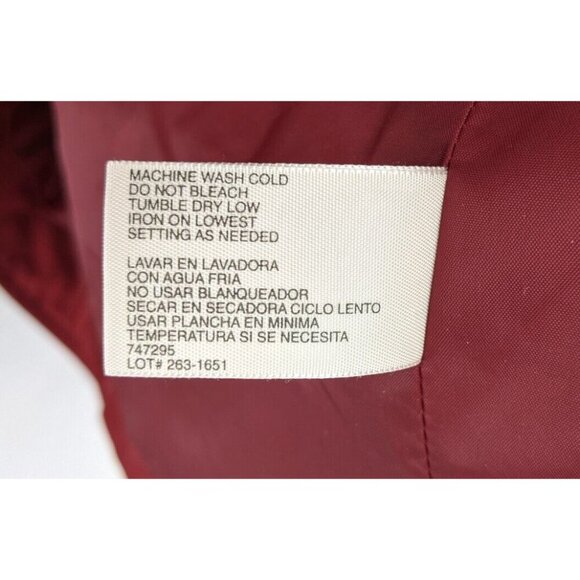 St. John's Bay Women's Quilted Jacket Size Large Red - Picture 10 of 14
